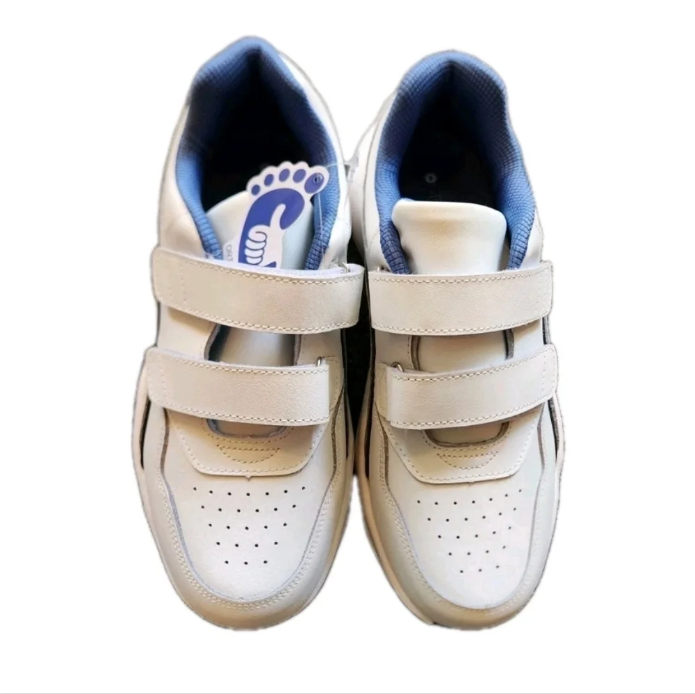 ORTOREX Women Diabetic‎ Orthopedic Walking Tennis Shoes White Size 8 Comfortable